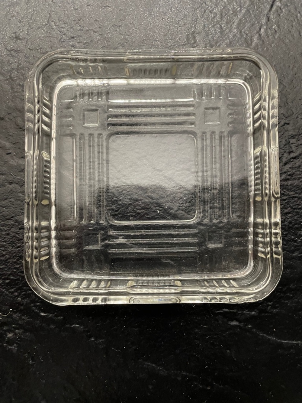 Clear Glass Square Accessory Case - Transparent - Picture 3 of 9